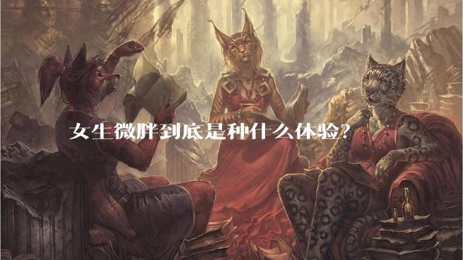 女生微胖到底是种什么体验？